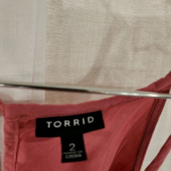 Torrid CHALLIS GODDESS NECK TANK - Picture 6 of 8